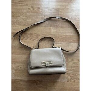 Michael Kors Tan Taupe Handbag Purse Leather